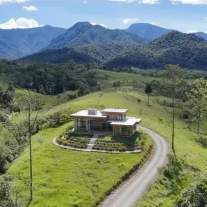 RISE Costa Rica private residence design with mountain views
